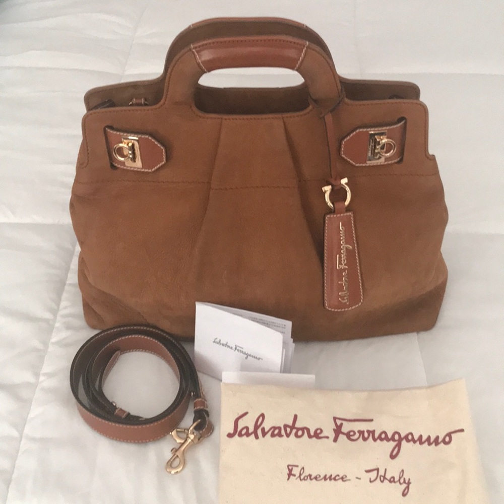 Authentic Salvatore Ferragamo Tote Bag